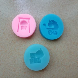 1pc Cake Tools Food Grade Silicone Cake Mold For Fondant Cake Chocolate Moulds Cute Baby Cake Decorating Tools