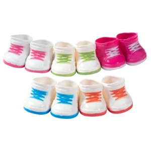 Fashion Plastic Shoes For 43cm Reborn Baby Dolls 17 inch Born Baby Dolls Accessoires