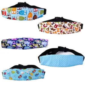 New Child Car Safety Seat Head Fixing Auxiliary Cotton Belt Pram Secure Strap Doze Band For Baby Pram Child Safety Seat